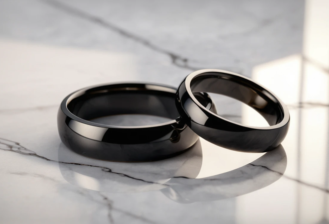 Black Wedding Rings: Stylish & Meaningful Choice