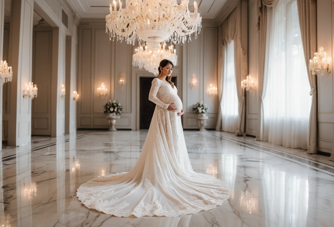 Maternity Wedding Dress: Stunning & Comfortable Styles