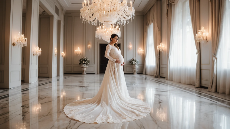 Maternity Wedding Dress: Stunning & Comfortable Styles